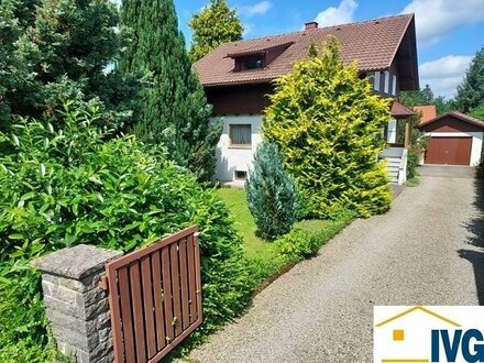 Gepflegtes Einfamilienhaus mit Garage und Garten im Herzen von Weiler-Simmerberg.