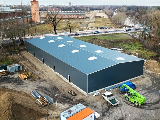 Jetzt in Berlin: Neubau von Hallen- und Industrieflächen - 1500m² mit Büro!