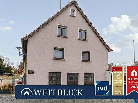 WEITBLICK: Historisches Zweifamilienhaus mit Werkstatt!