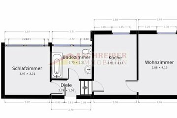 2 ZKB - Etagenwohnung in Altenkirchen - Honneroth zu vermieten.