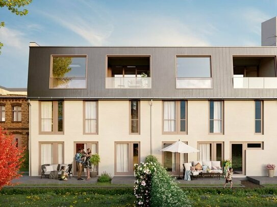 Weißensee: Berliner Allee: ERSTBEZUG im EIGENEN TOWNHOUSE - 2024: 4-Zi, 3 Etagen, TERRASSE + GARTEN