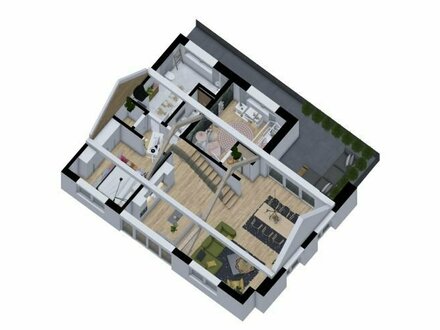 „Wohnpark hohbach“ luxuriöse Maissonette Wohnung in bester Lage mit geschützter Terrasse im Innenhof