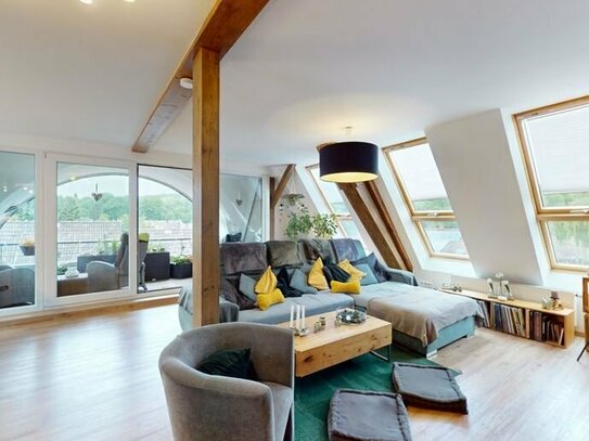 Maisonette-Wohnung mit Loft-Charakter - hochwertig modernisiert - in Salzgitter-Bad!