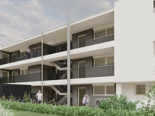 Neubau 3 Zimmerwohnung mit Balkon inkl. Tiefgaragenstellplatz in Vöhringen provisionsfrei zu verkaufen