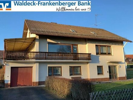 Wohnhaus mit großem Grundstück in Frankenberg - Schreufa
