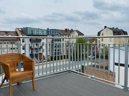 Großzügige helle Stadtwohnung mit Dachterrasse in Fulda