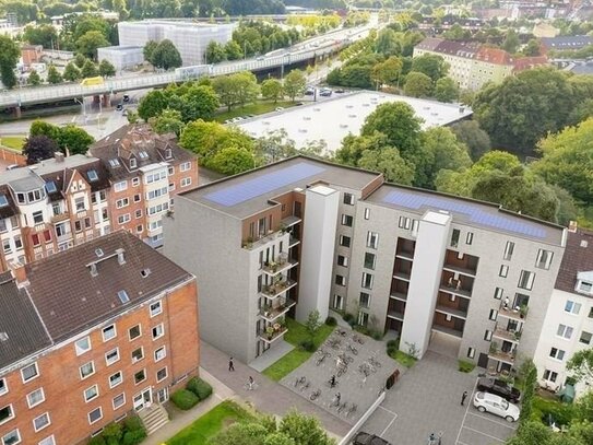 Erstbezug: 3 Zimmer-Neubauwohnung in verkehrsgünstiger Lage von Kiel