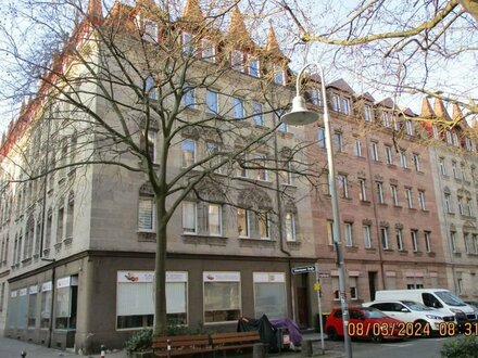 **Schöne 3-Zimmerwohnung in einem Eckhaus im Nürnberger Stadtteil St. Leonhard zu vermieten**