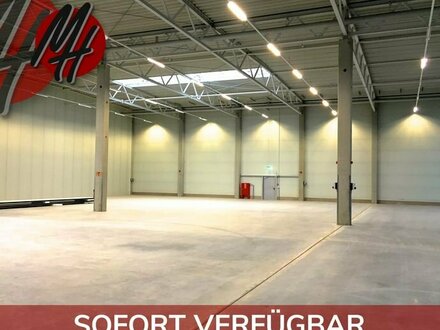 SCHNELL VERFÜGBAR - 24/7-NUTZUNG - Lager-/Logistikflächen (1.700 m²) mit optional Büro