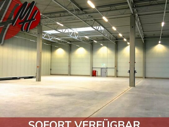 SCHNELL VERFÜGBAR - 24/7-NUTZUNG - Lager-/Logistikflächen (1.700 m²) mit optional Büro