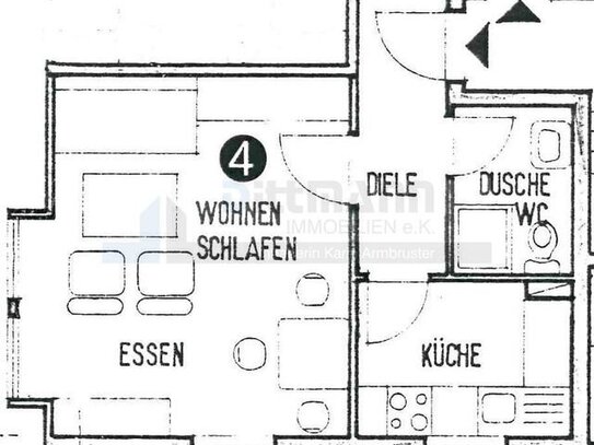 Tolle 1- Zimmer Wohnung in Winterlingen