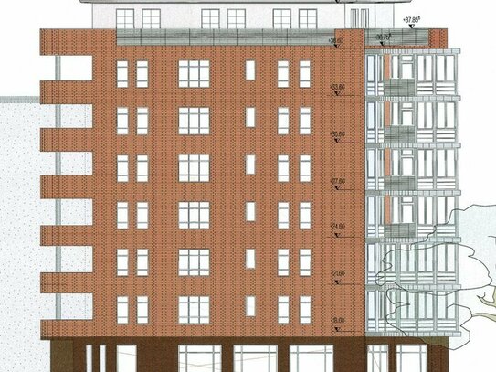 Grundstück mit Baugenehmigung für 19 WE + bestehendem Zinshaus