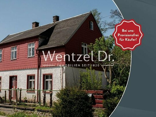 Sanierungsbedürftiges Einfamilienhaus in Thalheim im Erzgebirge