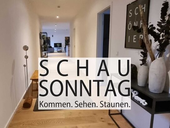 Wohnung mit Loft-Charakter, Terrassen-Garten, Stadt-Balkon, Ensuite-Bad