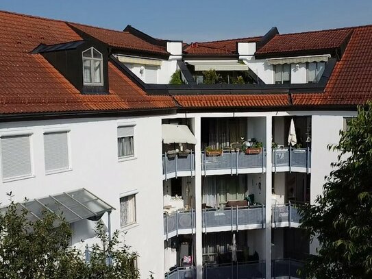 Wohnen an der Mangfall - vermietete 2-Zimmer-Wohnung mit sonniger und gemütlicher Loggia