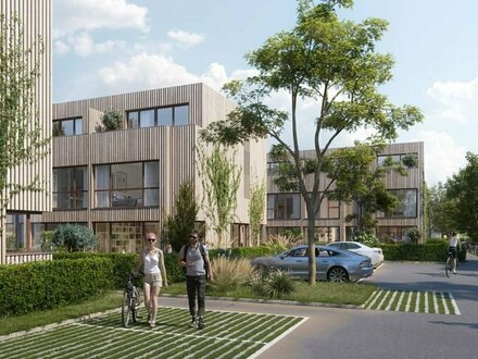 ENERGIEAUTARKES HOLZHYBRID-TOWNHOUSE