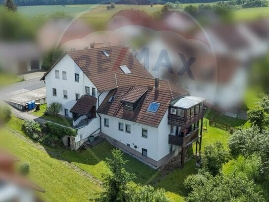 RESERVIERT Tolle Dachgeschosswohnung mit herrlicher Aussicht in Windshausen