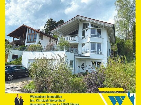 Eine Perle an der Allgäuer Riviera - Traumhaus mit Panoramablick in Hopfen am See