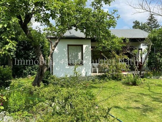 Wochenendgrundstück mit massivem Bungalow vor den Toren Leipzigs