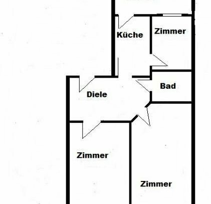 Preiswerte 2 1/2 -Zimmer-Wohnung mit Balkon im Reudnitz-Thonberg