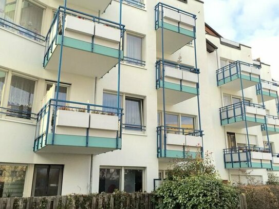 Vermietete 1-Zimmer Wohnung mit Balkon und TG-Stellplatz am Hermelinplatz !!!