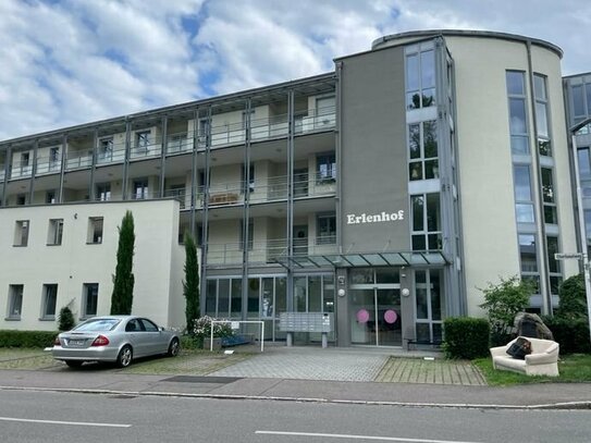 Kapitalanlage! Senioren-Residenz Erlenhof - 2-Zimmer-Wohnung für 1 Person mit EBK und Balkon