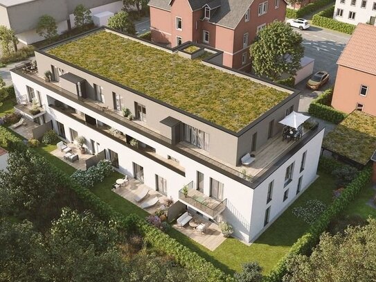 Neubau EG Wohnung mit Garten - barrierefrei und behindertengerecht