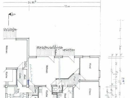 3-Zimmerwohnung, 1.OG, in Giebelstadt