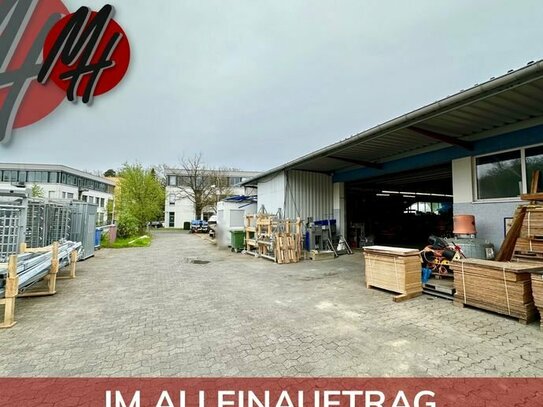 IM ALLEINAUFTRAG - Lager-/Werkstatt (480 m²) & Büro-/Sozial (40 m²) mit Freilager (200 m²)