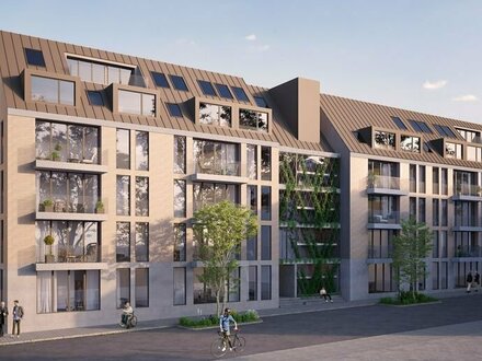 Betreutes Wohnen in Stuttgart-Heslach! Weitläufige Dachgeschosswohnung im Neubau
