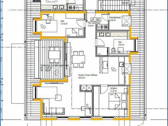 Mit Sonder-AfA! Neubau 3-Zimmer-Dachgeschosswohnug mit Terrasse zu verkaufen