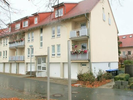 Noch dieses Jahr - Solide Kapitalanlage in Ortsteil Weimar, 2 Zi. 56 m² 2. OG gut verm. Balk. Gar.