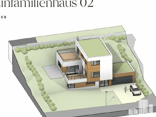 Attraktives Baugrundstück in Mering mit vollständiger Architektenplanung für ein Einfamilienhaus! Haus 2