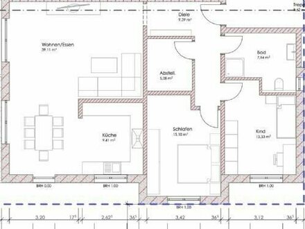 Im 2021neuerbaute hochwertige 3,5-Zi-Whg. in Trossingen zu vermieten