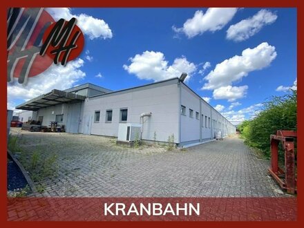 KEINE PROVISION - Lager-/Produktion (4.400 m²), Büro (250 m²) & Ausstellung (550 m²) zu vermieten