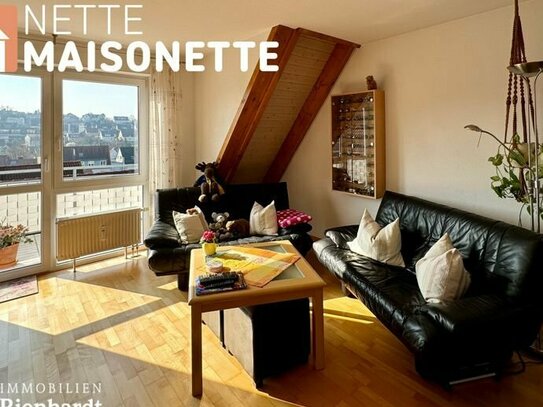 Nette Maisonette! 4,5-Zimmer-Maisonette-Wohnung in Schwieberdingen