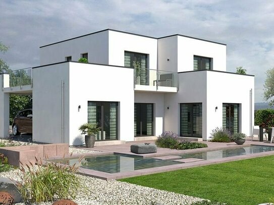 Modernes Einfamilienhaus*wohnen im puren Luxus*Haus auf Bodenplatte*inkl. Grundstück