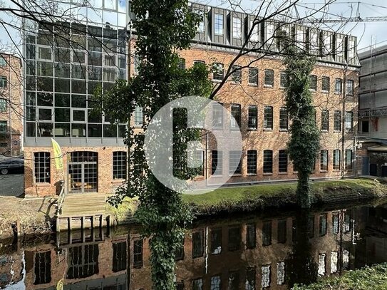 Moderne & preiswerte Büroflächen am Mühlenkampkanal in Winterhude mieten! Praxis möglich