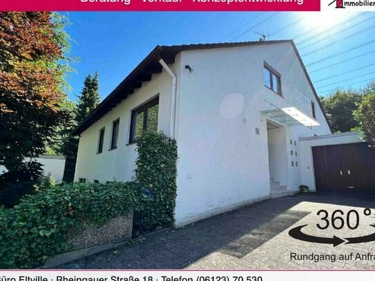 Mainz-Gonsenheim: Großes, freistehendes 1-2 Familienhaus mit Einliegerwohnung und sehr schönem eingewachsenem Garten!