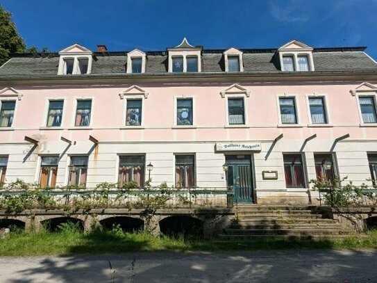 Historisches Ballhaus im Elbsandsteingebirge