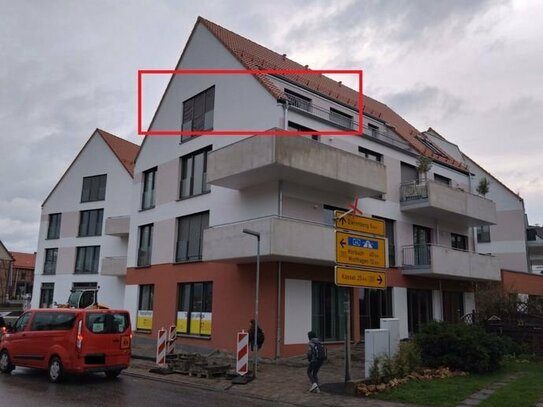 Freie 1-Zimmerwohnung mit Dachterrasse in Ehlen