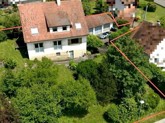 Seltene Chance: Freistehendes Haus inkl. 915m² Grundstück in Bermatingen