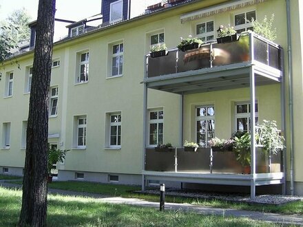 Großzügig geschnittene 2-Zimmer-Wohnung mit Balkon in beliebter Wohnanlage in Roßlau