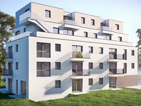 Flotte 3 Zimmer Neubau-Wohnung in zentraler Wohnlage von Frankfurt Bergen-Enkeim