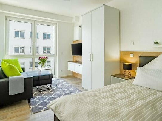 Komfortables 1-Zimmer-Apartment, vollständig möbliert & ausgestattet - Bad Nauheim *Erstbezug*