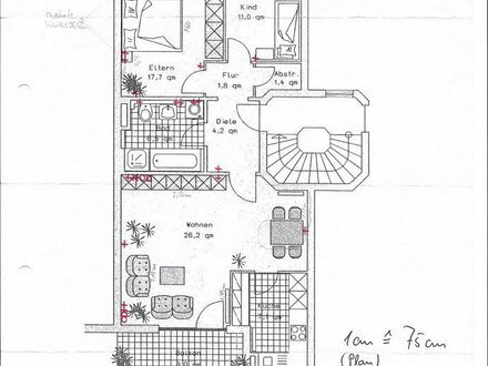 Gepflegte 3-Zimmerwohnung mit Balkon in Bad Abbach