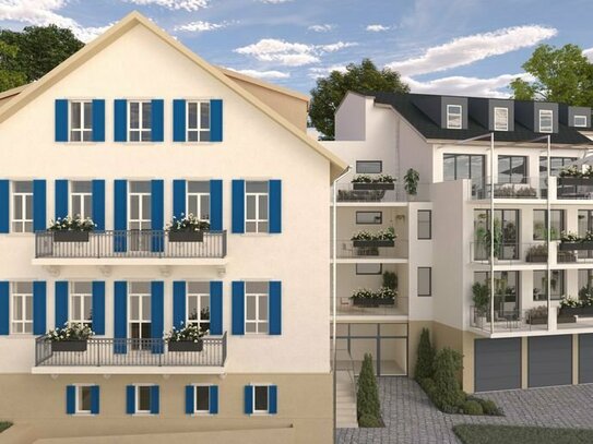 5 Zi.-Maisonetten-Wohnung mit Dachterrasse und Balkonen im Denkmalgeschützten-Wohnhaus.
