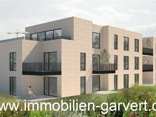 Neubau! Stadtnahe Erdgeschoss-Wohnung mit Terrasse, Garten, Tiefgarage und Aufzug in Borken_A2450
