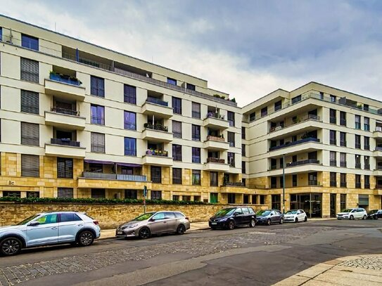 Komfortable Neubauwohnung in TOP-Citylage. Mit Balkon, EBK, Parkett und Fußbodenheizung.