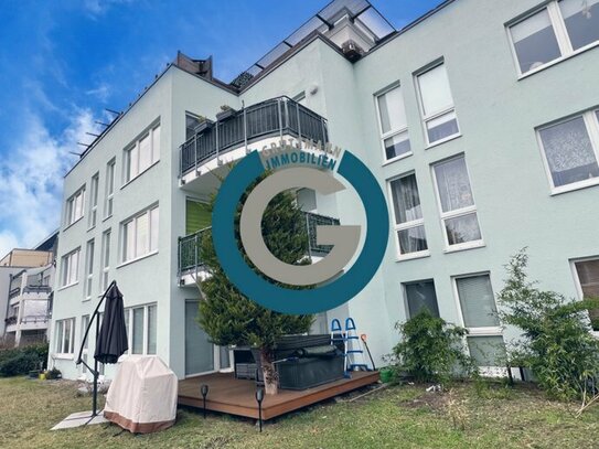 HÜBSCHE TERRASSENWOHNUNG - RUHIGE WOHNLAGE MIT ZENTRALER ANBINDUNG - ZUR ZEIT VERMIETET